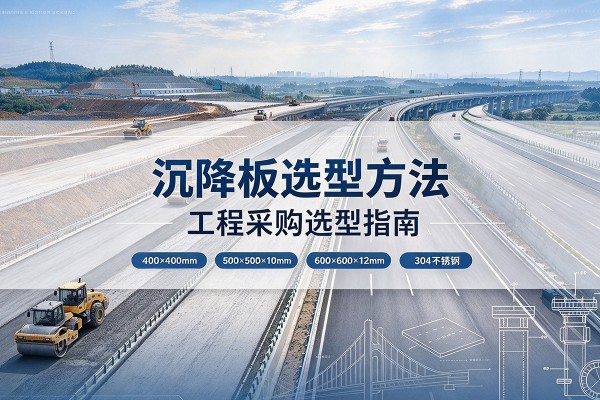 西平沉降板选择方法