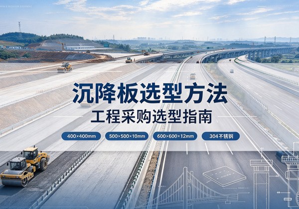 西平沉降板选择方法