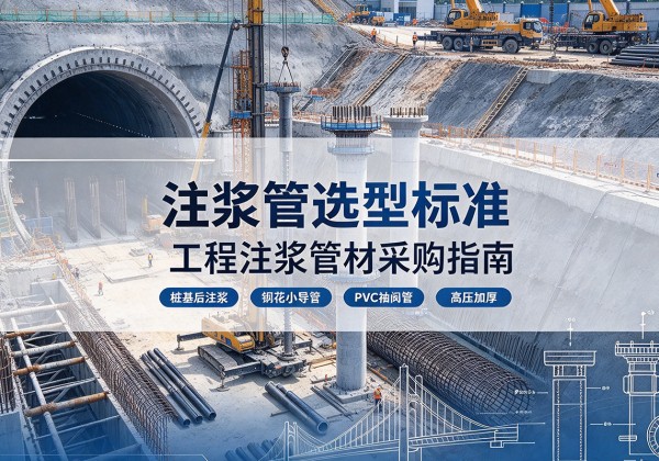 西平注浆管选型标准