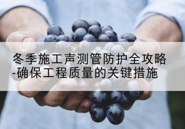 西平冬季施工声测管有哪些防护要点？-冬季施工声测管防护全攻略-确保工程质量的关键措施